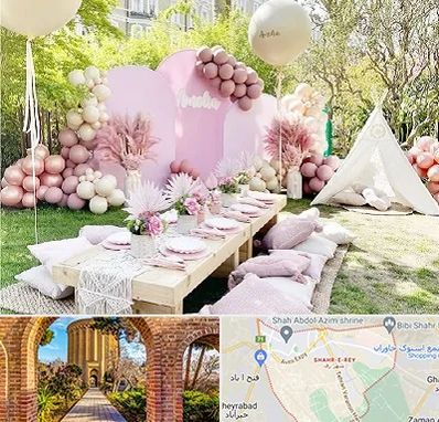 باغ تالار تولد در شهر ری