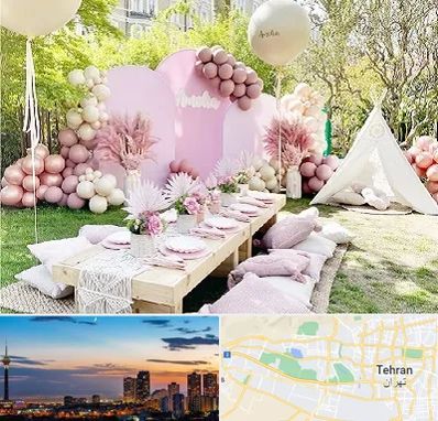 باغ تالار تولد در غرب تهران 