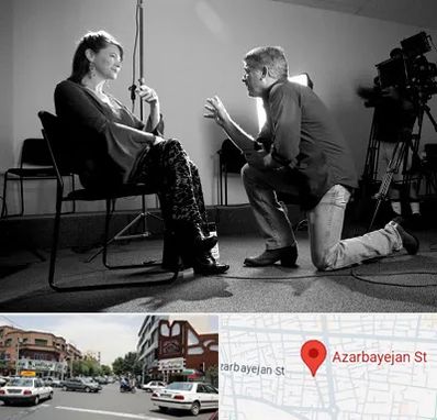 آموزشگاه بازیگری در خیابان آذربایجان