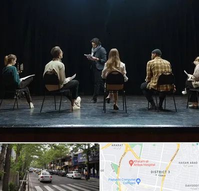 آموزشگاه بازیگری تئاتر در ظفر 