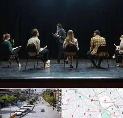 آموزشگاه بازیگری تئاتر در خیابان زند شیراز