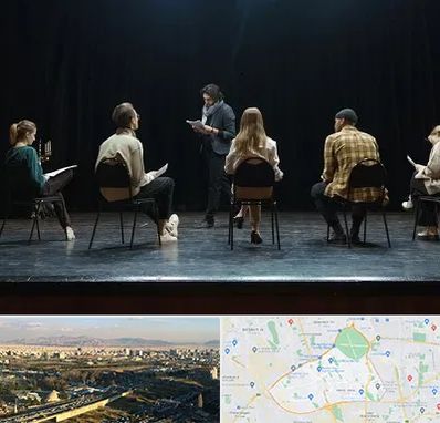 آموزشگاه بازیگری تئاتر در منطقه 19 تهران