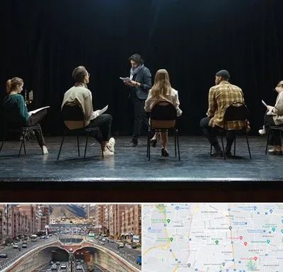 آموزشگاه بازیگری تئاتر در منطقه 10 تهران