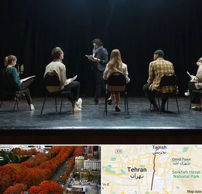 آموزشگاه بازیگری تئاتر در ولیعصر 