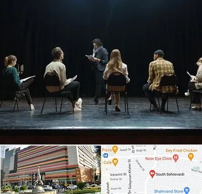 آموزشگاه بازیگری تئاتر در سهروردی 