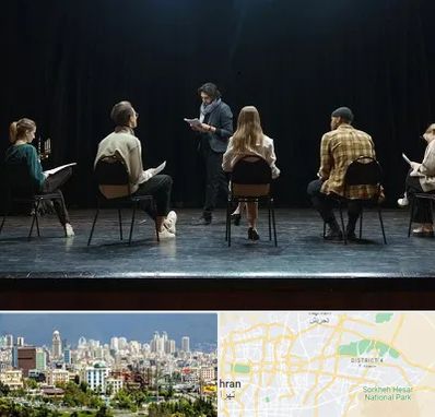 آموزشگاه بازیگری تئاتر در شرق تهران 