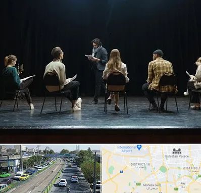 آموزشگاه بازیگری تئاتر در جنوب تهران 