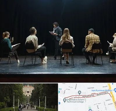 آموزشگاه بازیگری تئاتر در بلوار معلم رشت 