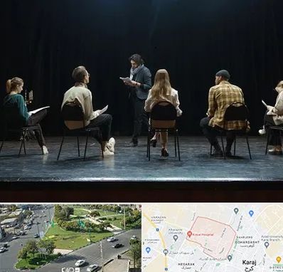 آموزشگاه بازیگری تئاتر در شاهین ویلا کرج