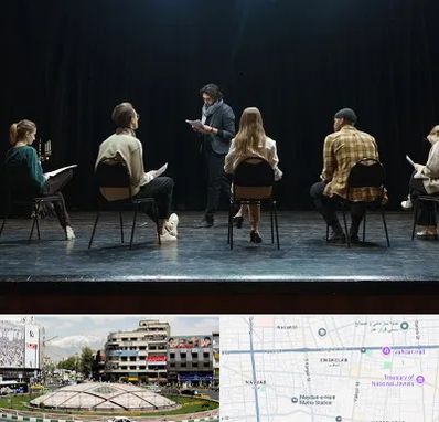 آموزشگاه بازیگری تئاتر در مرکز تهران