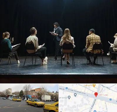 آموزشگاه بازیگری تئاتر در شهناز تبریز