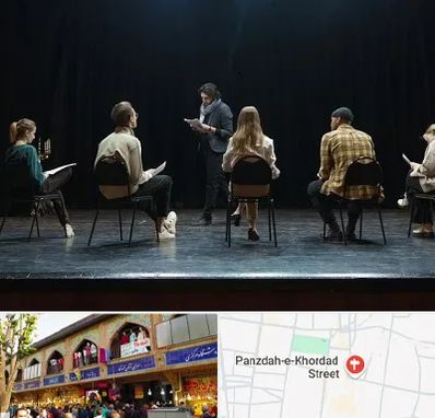 آموزشگاه بازیگری تئاتر در 15 خرداد