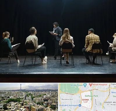 آموزشگاه بازیگری تئاتر در گیشا 