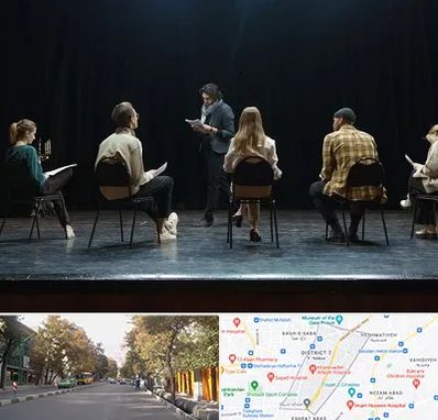 آموزشگاه بازیگری تئاتر در شریعتی 