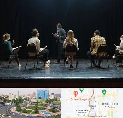 آموزشگاه بازیگری تئاتر در ونک 