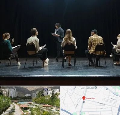 آموزشگاه بازیگری تئاتر در بلوار تعاون