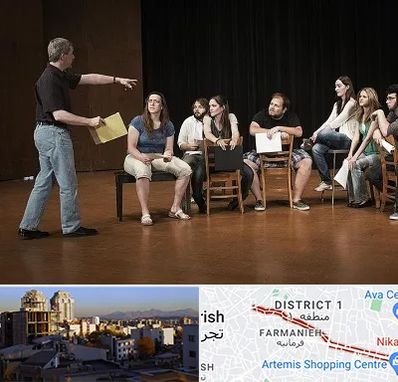 آموزشگاه بازیگری سینما در فرمانیه 