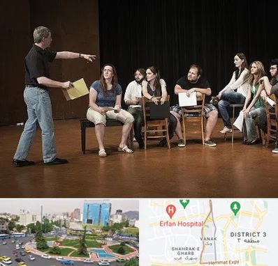 آموزشگاه بازیگری سینما در ونک 