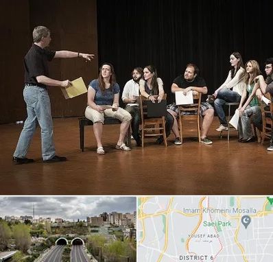 آموزشگاه بازیگری سینما در یوسف آباد 