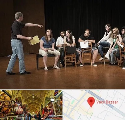 آموزشگاه بازیگری سینما در بازار وکیل شیراز
