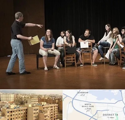آموزشگاه بازیگری سینما در جنوب غرب تهران