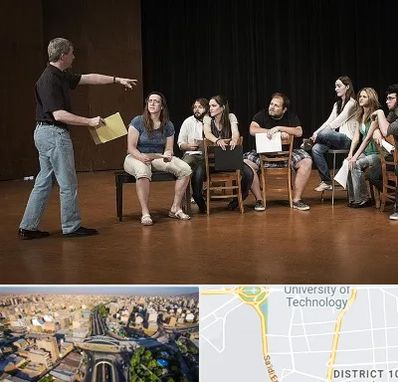 آموزشگاه بازیگری سینما در استاد معین 