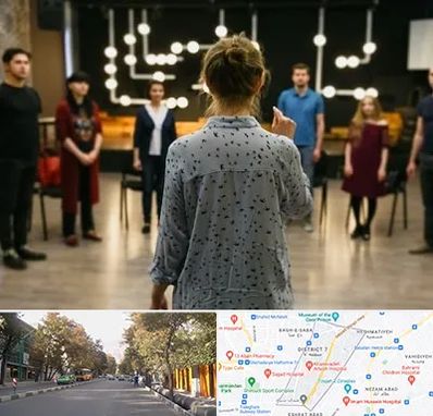 آموزشگاه بازیگری صدا و سیما در شریعتی 