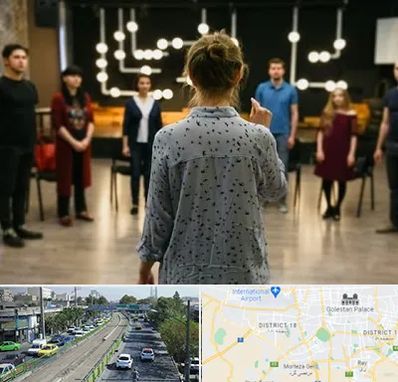 آموزشگاه بازیگری صدا و سیما در جنوب تهران 