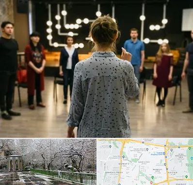 آموزشگاه بازیگری صدا و سیما در باغ فیض