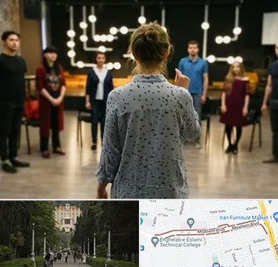 آموزشگاه بازیگری صدا و سیما در بلوار معلم رشت 