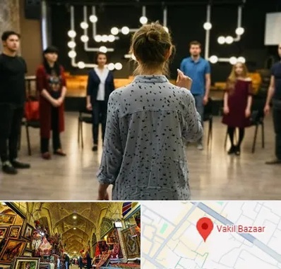 آموزشگاه بازیگری صدا و سیما در بازار وکیل شیراز