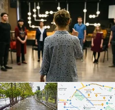 آموزشگاه بازیگری صدا و سیما در خیابان ارم شیراز