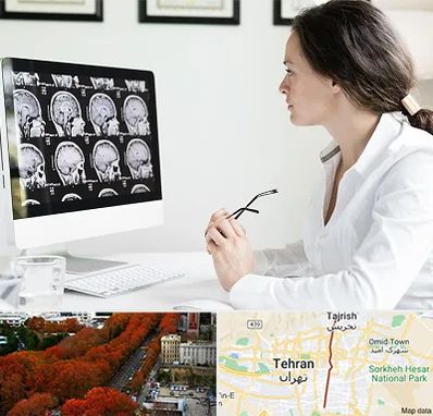 رادیولوژیست خانم در ولیعصر 