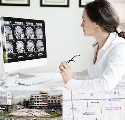 رادیولوژیست خانم در مرکز تهران