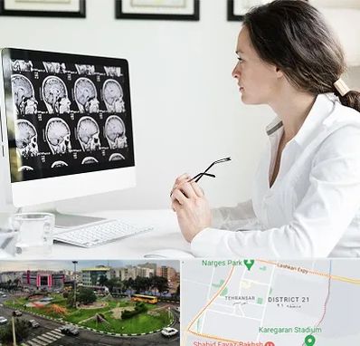 رادیولوژیست خانم در تهرانسر 