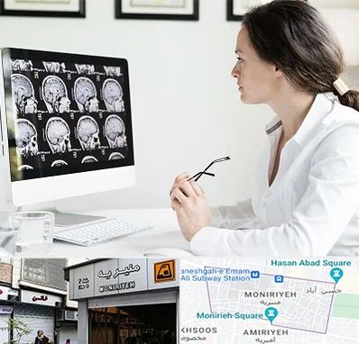 رادیولوژیست خانم در منیریه 