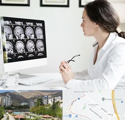 رادیولوژیست خانم در شهر زیبا