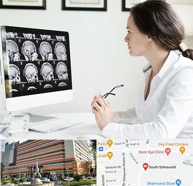 رادیولوژیست خانم در سهروردی 