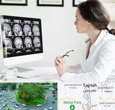 رادیولوژیست خانم در تجریش 