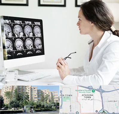 رادیولوژیست خانم در آپادانا