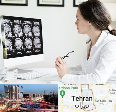 رادیولوژیست خانم در صادقیه 