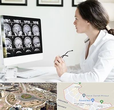 رادیولوژیست خانم در پرند