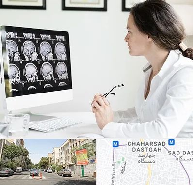 رادیولوژیست خانم در چهارصد دستگاه 