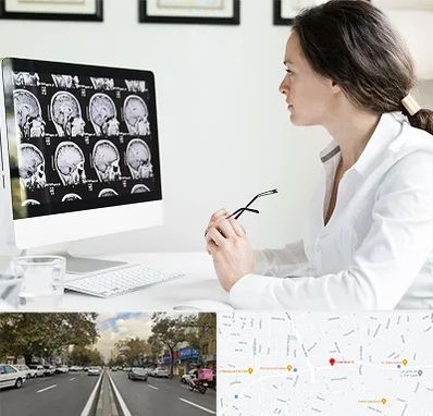 رادیولوژیست خانم در دولت