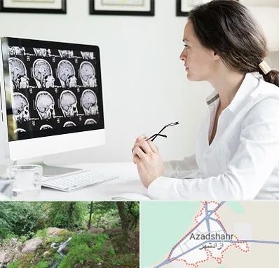 رادیولوژیست خانم در آزادشهر