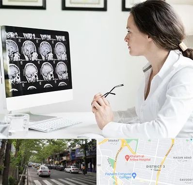 رادیولوژیست خانم در ظفر 