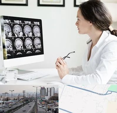 رادیولوژیست خانم در بلوار ارتش