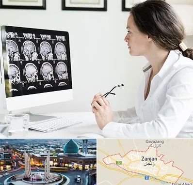 رادیولوژیست خانم در زنجان