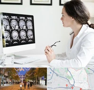 رادیولوژیست خانم در ولیعصر ارومیه