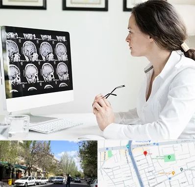 رادیولوژیست خانم در کوی فیروز تبریز